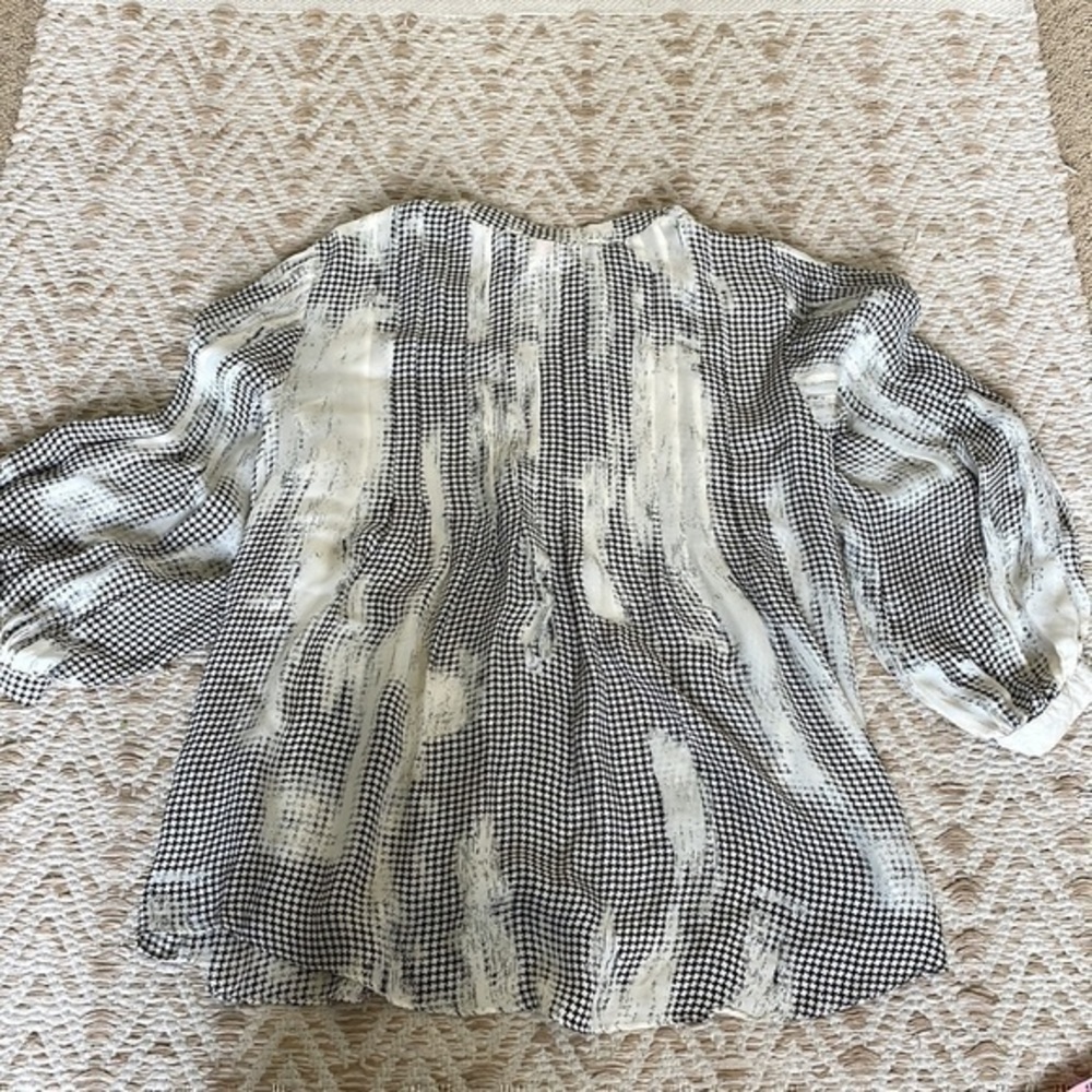Parker silk blouse small - Picture 8 of 9